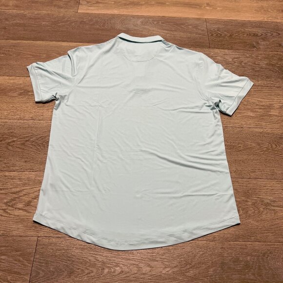 New Mantra Polo Shirt Men XL Glacial Blue Golf Performance Point Collar NWT - Picture 7 of 8